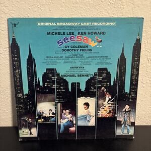 SEESAW, ORIGINAL BROADWAY CAST RECORDING, VINYL RECORD BDS 95006